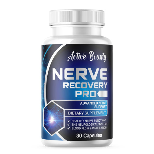 Nerve Recovery Pro – Nerve Support Supplement with Alpha-Lipoic Acid, Turmeric & Acetyl-L-Carnitine – 30 Capsules - 1 Pack