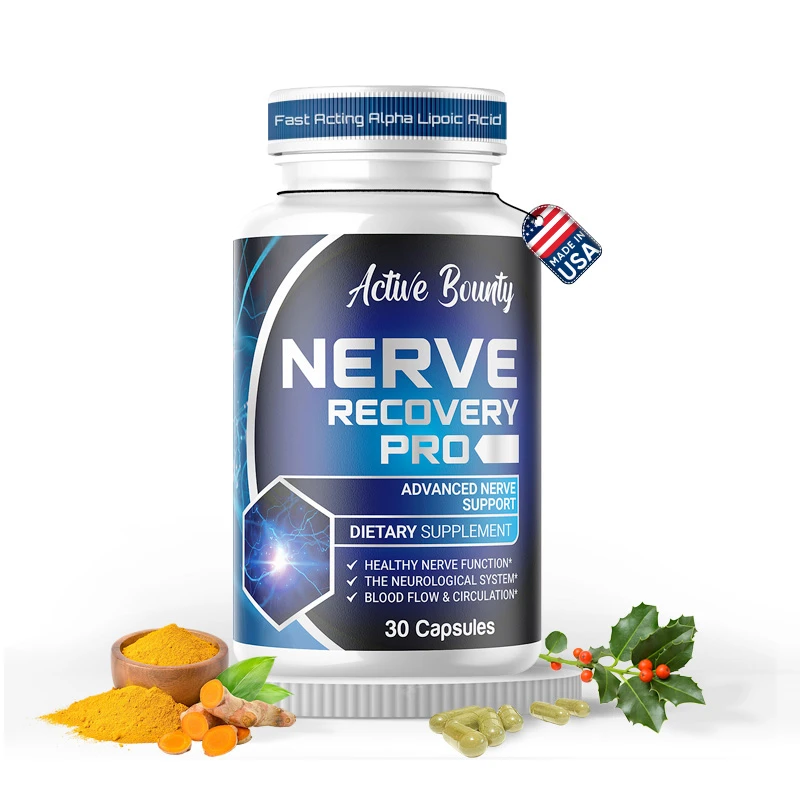 Nerve-Recovery-Pro-main Active Bounty Nerve Recovery Pro – 30 Capsules - Pack of 1 - Image 1