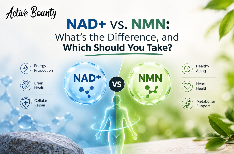NAD+ vs. NMN - What's the Difference - Active Bounty